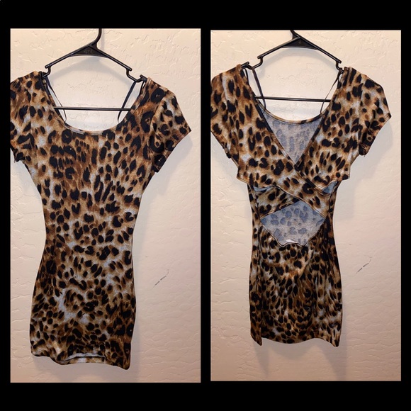 Cheetah print dress - Picture 1 of 3